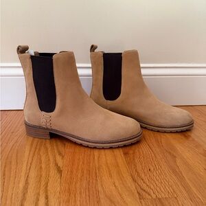Jack Rogers Women's Latham Suede Chelsea Booties